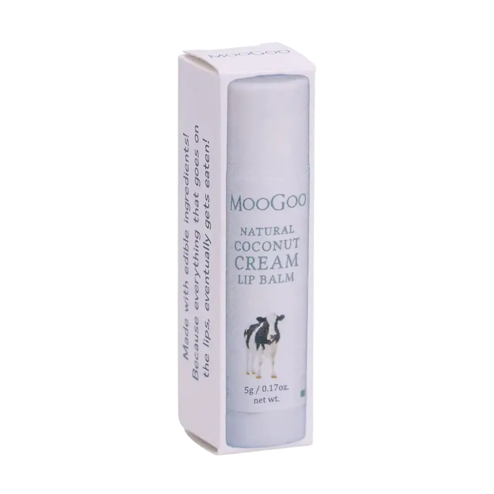 MooGoo Natural Coconut Cream Lip Balm