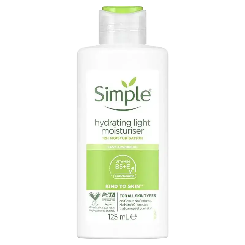 Simple Skincare Kind To Skin Hydrating Light Moisturiser Australia