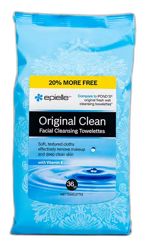 Epielle Original Clean Facial Cleansing Tissues