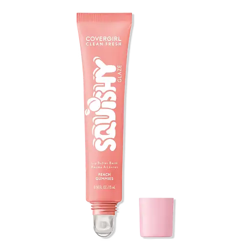 Covergirl Clean Fresh Squishy Glaze Lip Butter Balm Peach Gummies