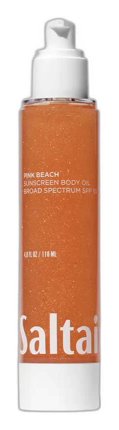 Saltair Sunscreen Body Oil SPF 50 Pink Beach