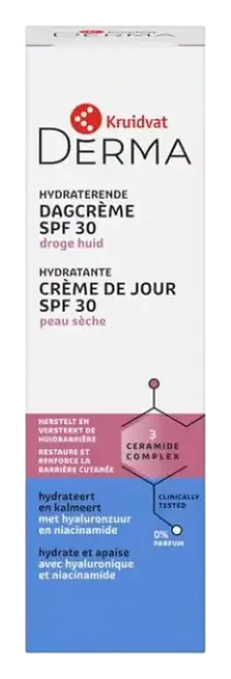 Kruidvat Derma SPF30 Hydraterende Dagcrème