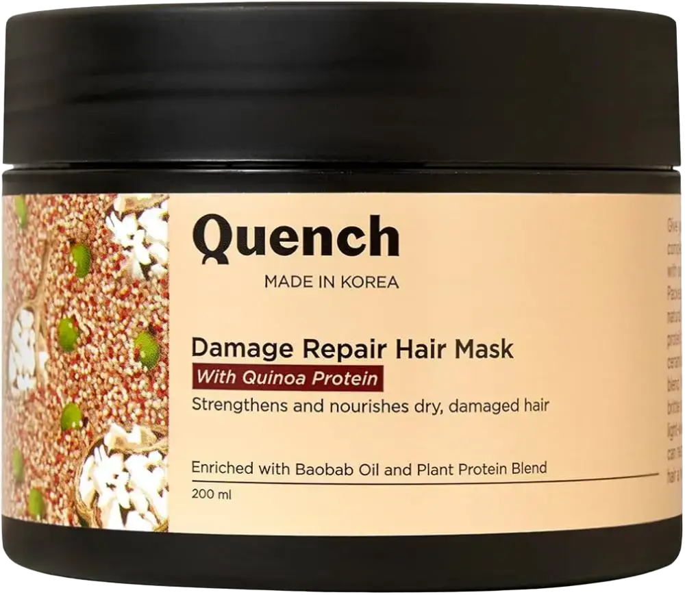 Quench Botanics Damage Repair Hair Mask With Quinoa Protein