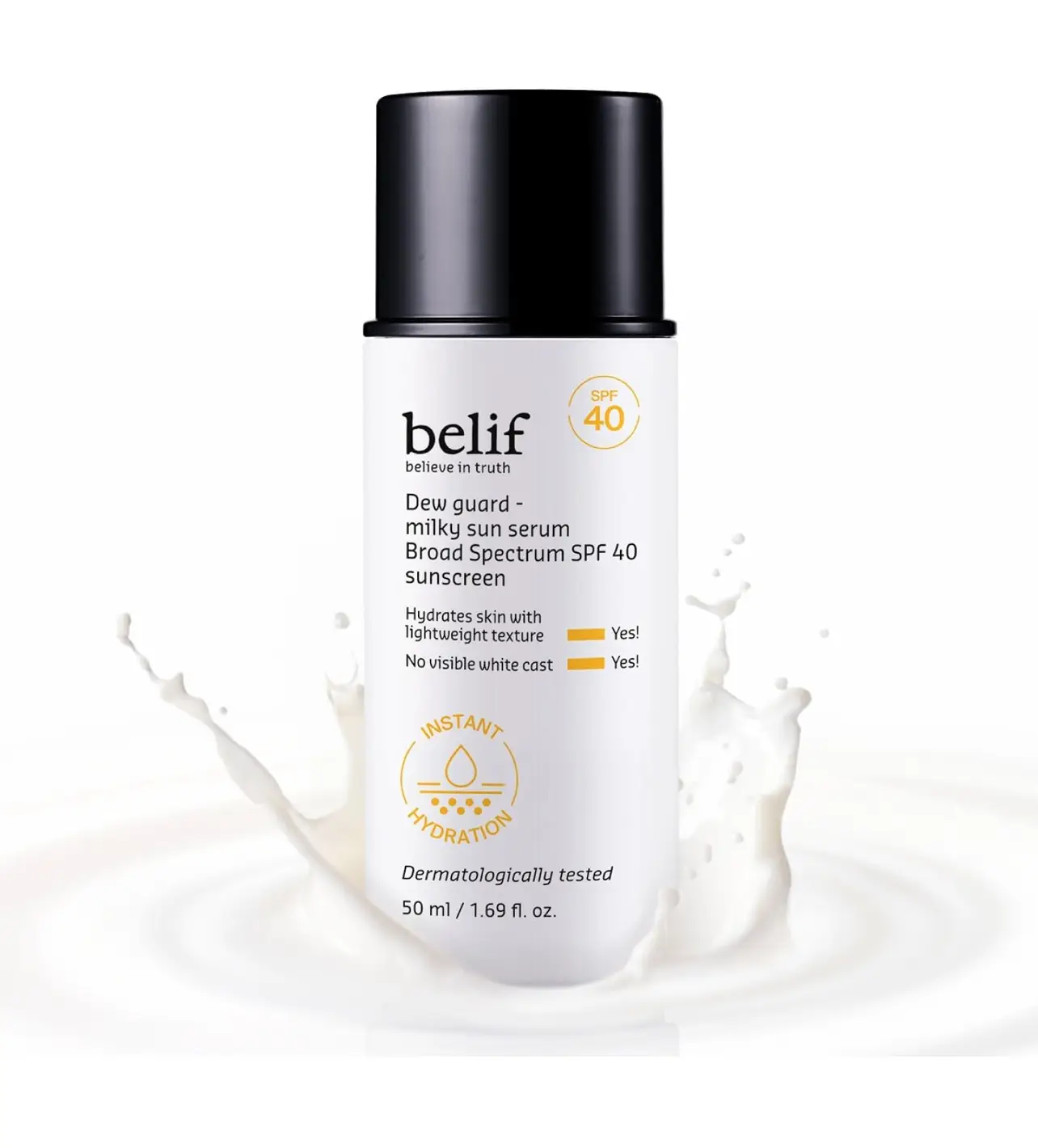 Belif Dew Guard Milky Sun Serum Sunscreen SPF 40