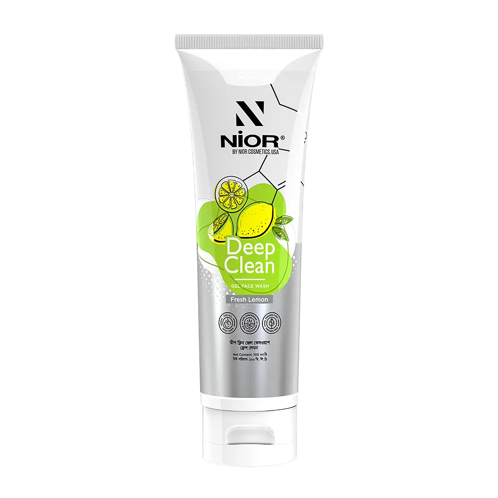 Nior Deep Clean Gel Face Wash Fresh Lemon