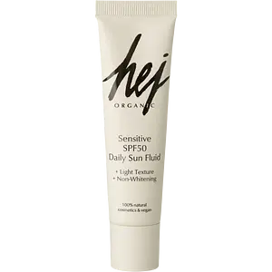 Hej Organic Sensitive SPF 50 Daily Sun Fluid