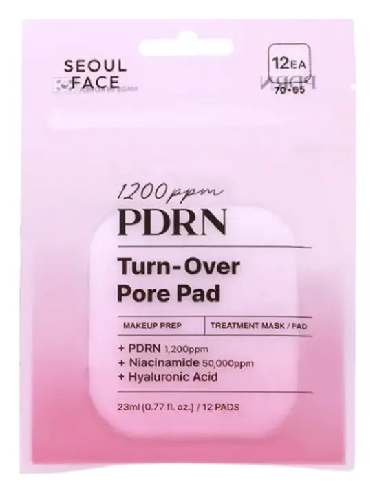 Dermal Korea Seoul Face PDRN Turn-Over Pore Pad