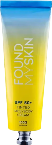 Found My Skin SPF50+ Tinted Face/Body Cream