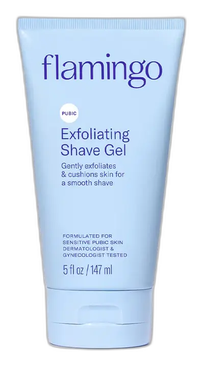 Flamingo Pubic Exfoliating Shave Gel