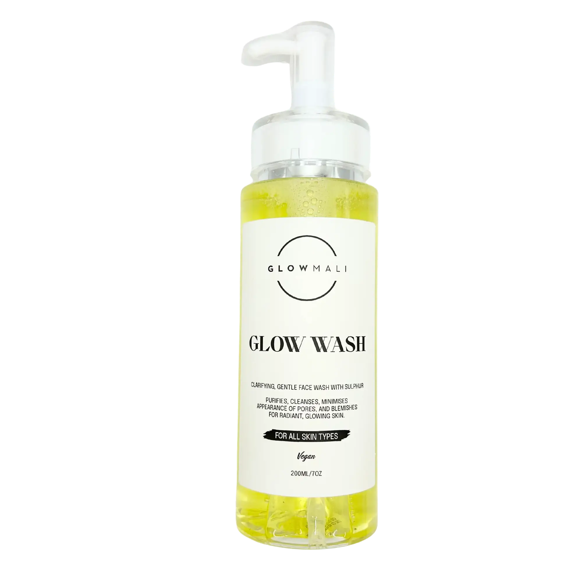 Glowmali Glow Wash Clarifying Gentle Facial Wash