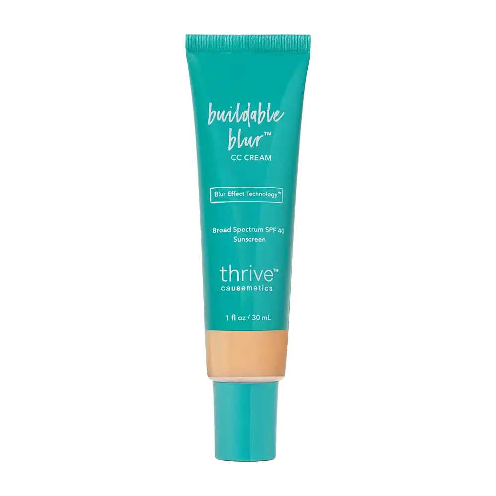 Thrive Causemetics Buildable Blur CC Cream Broad Spectrum SPF 40 180 Light Medium (Neutral)