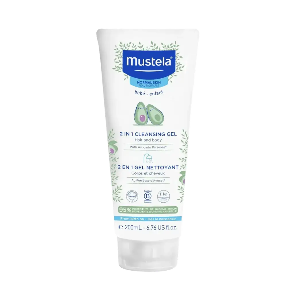 Mustela 2 In 1 Cleansing Gel