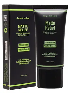 The Pastels Shop Matte Relief Physical Sunscreen SPF 50 PA++++