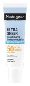 Neutrogena Ultra Sheer Invisible Fluid Sunscreen SPF 50 Germany