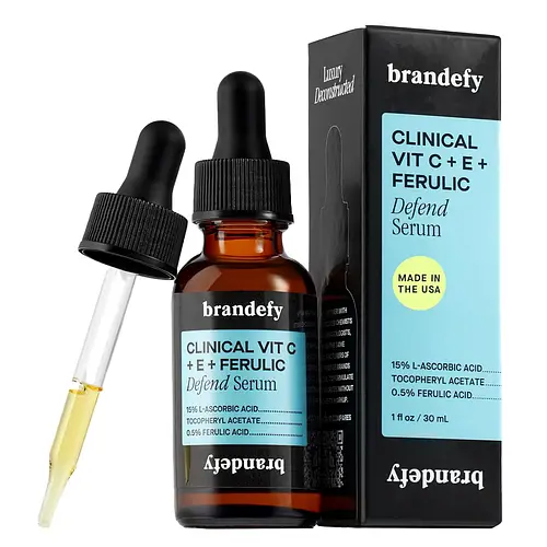Brandefy Skin Clinical Vit C + E + Ferulic Acid Defend Serum