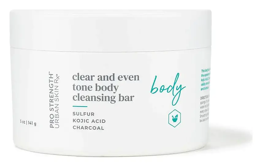 Urban Skin Clear And Even Tone Body Cleansing Bar