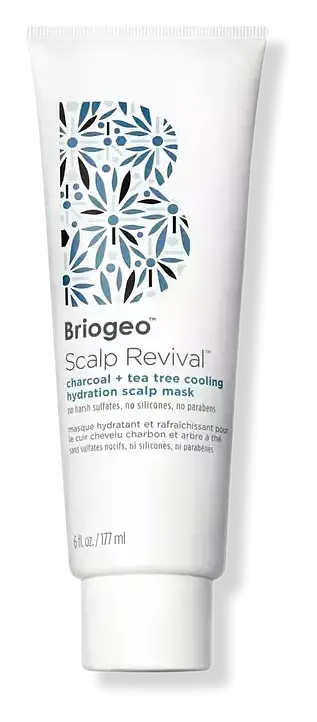 BrioGeo Scalp Revival Charcoal + Tea Tree Cooling Hydration Mask