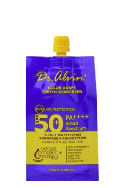 Dr. Alvin Color Adapt Tinted Sunscreen SPF 50