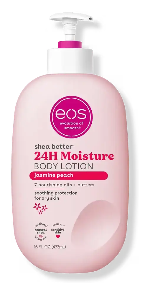 EOS Shea Better Moisture Body Lotion Jasmine Peach