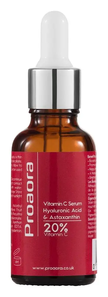 Proaora 20% Vitamin C Serum W/ Astaxanthin
