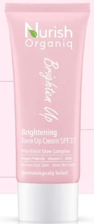 Nurish Organiq Brightening Tone Up Cream SPF 37