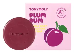 TONYMOLY Plum Bum Gentle Daily Exfoliating Body Bar