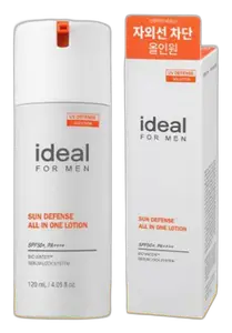 Olive Young Ideal For Men Sun Defense All In One Lotion SPF 50+