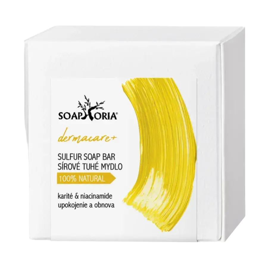 Soaphoria Dermacare+ Sulphur Soap Bar