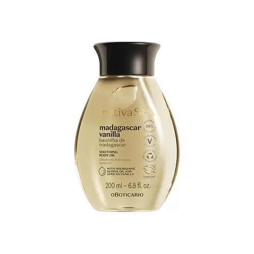 O Boticário Nativa Spa Madagascar Vanilla Soothing Body Oil