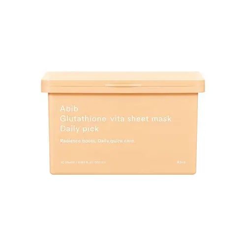 Abib Daily Pick Sheet Mask Glutathione Vita