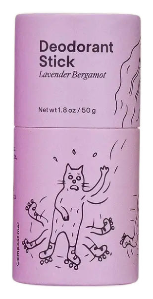 Meow Meow Tweet Deodorant Stick Lavender Bergamot