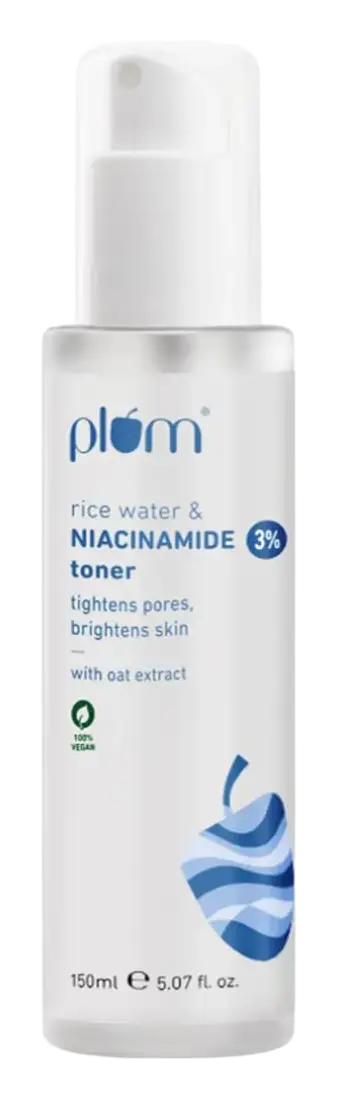 Plum Goodness Rice Water And Niacinamide Toner