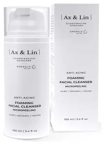 Ax & Lin Anti-Aging Foaming Facial Cleanser Micropeeling