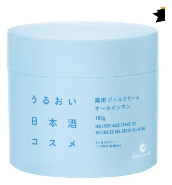 Hakutsuru Moisture Sake Cosmetics Medicated Gel Cream All-In-One