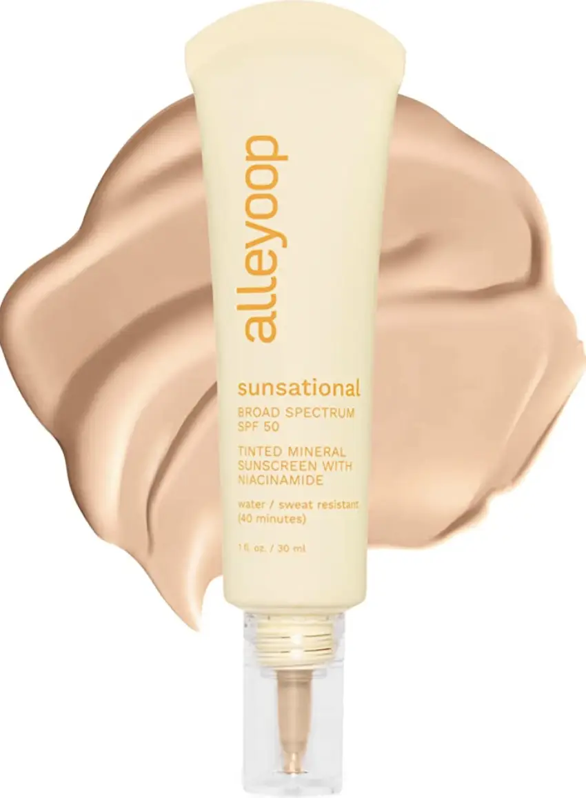 Alleyoop Sunsational SPF 50 Skin Tint with Niacinamide Shine