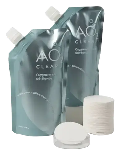 AO2 Clear AO2 Clear Oxygen Nanobubbles Skin Therapy