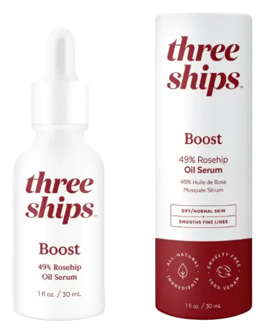 Three Ships Beauty Boost 49% Rosehip Oil Serum