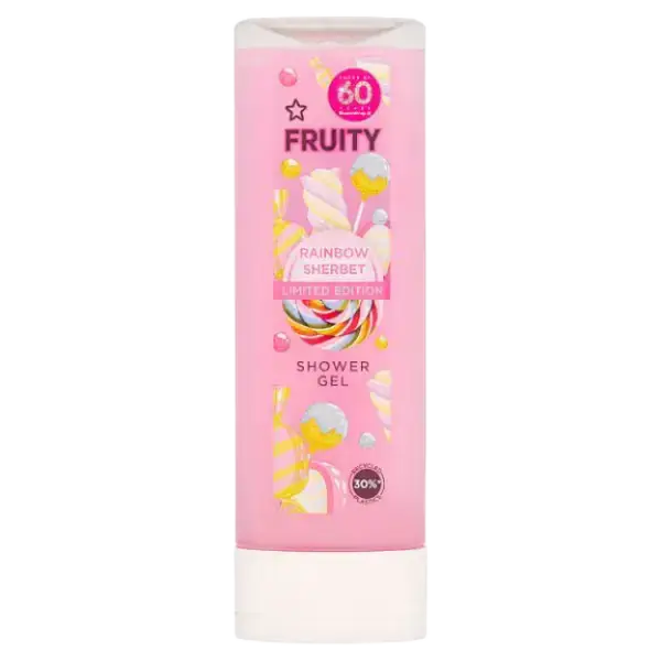 Superdrug Fruity Shower Gel Rainbow Sherbet