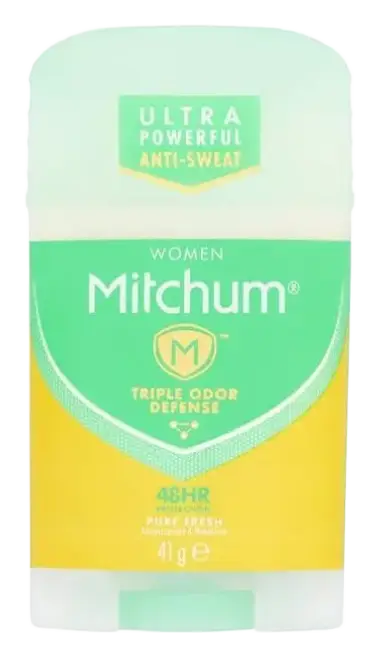 Mitchum Women's Triple Odor Defense Antiperspirant & Deodorant Stick - Pure Fresh