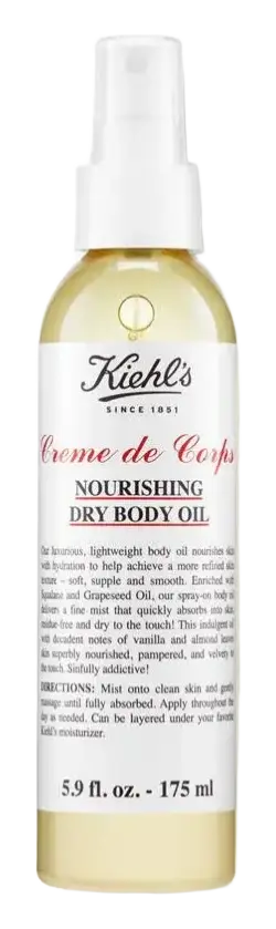 Kiehl's Creme de Corps Nourishing Dry Body Oil