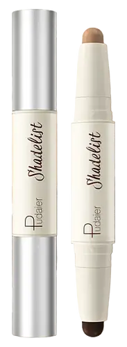 Pudaier 2-In-1 Contour & Highlight Pen #04 Pine & Espresso