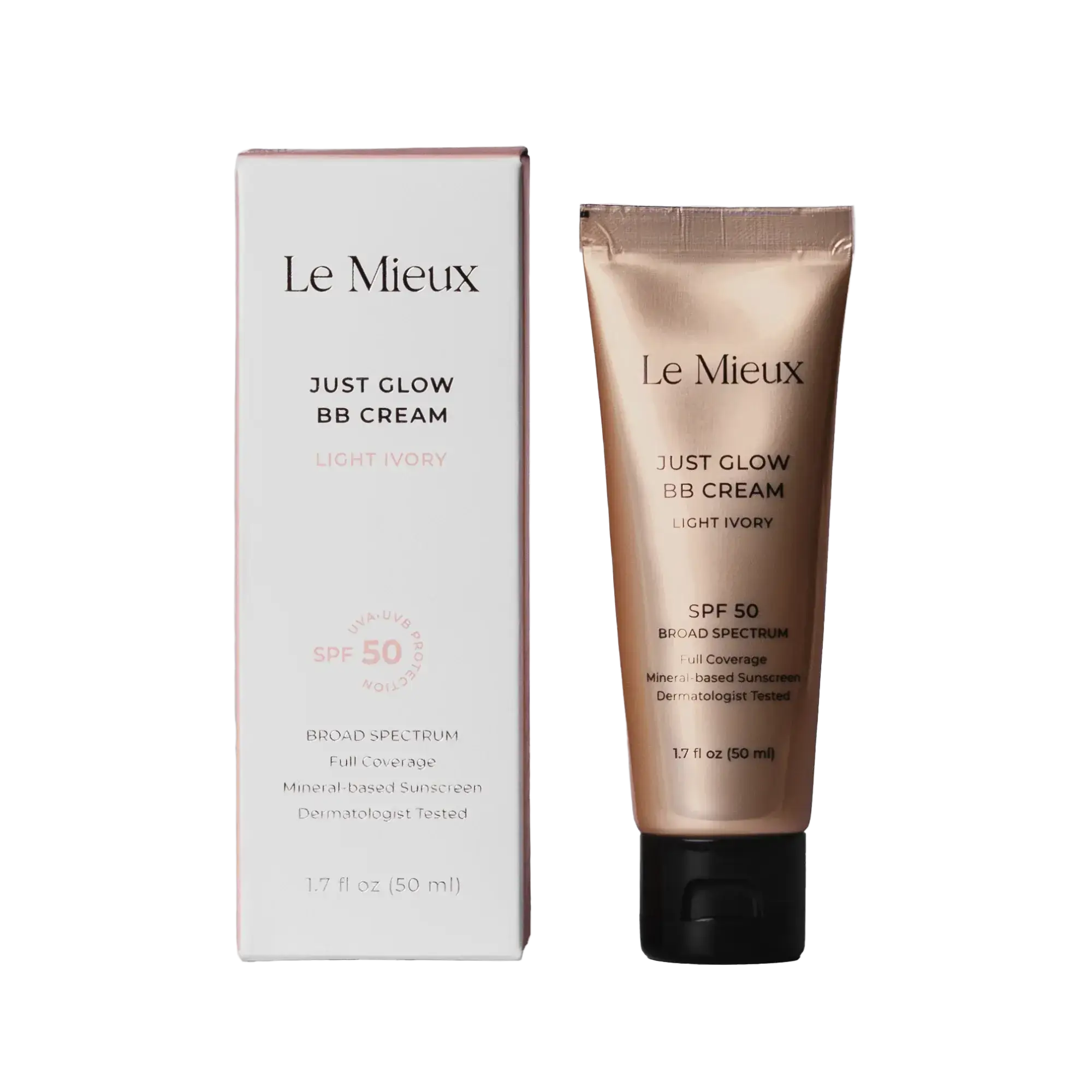 Le Mieux Just Glow BB Cream SPF 50 Light Ivory