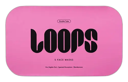 Loops Double Take Glow Hydrogel Face Mask