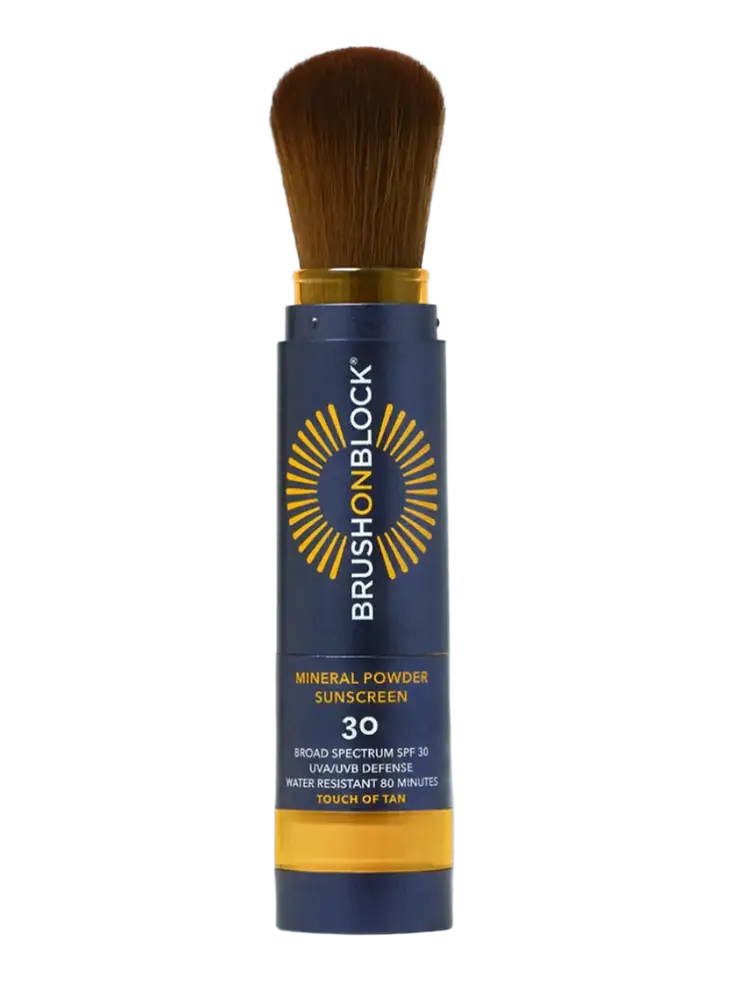 Brush On Block Touch Of Tan Mineral Powder Sunscreen SPF 30