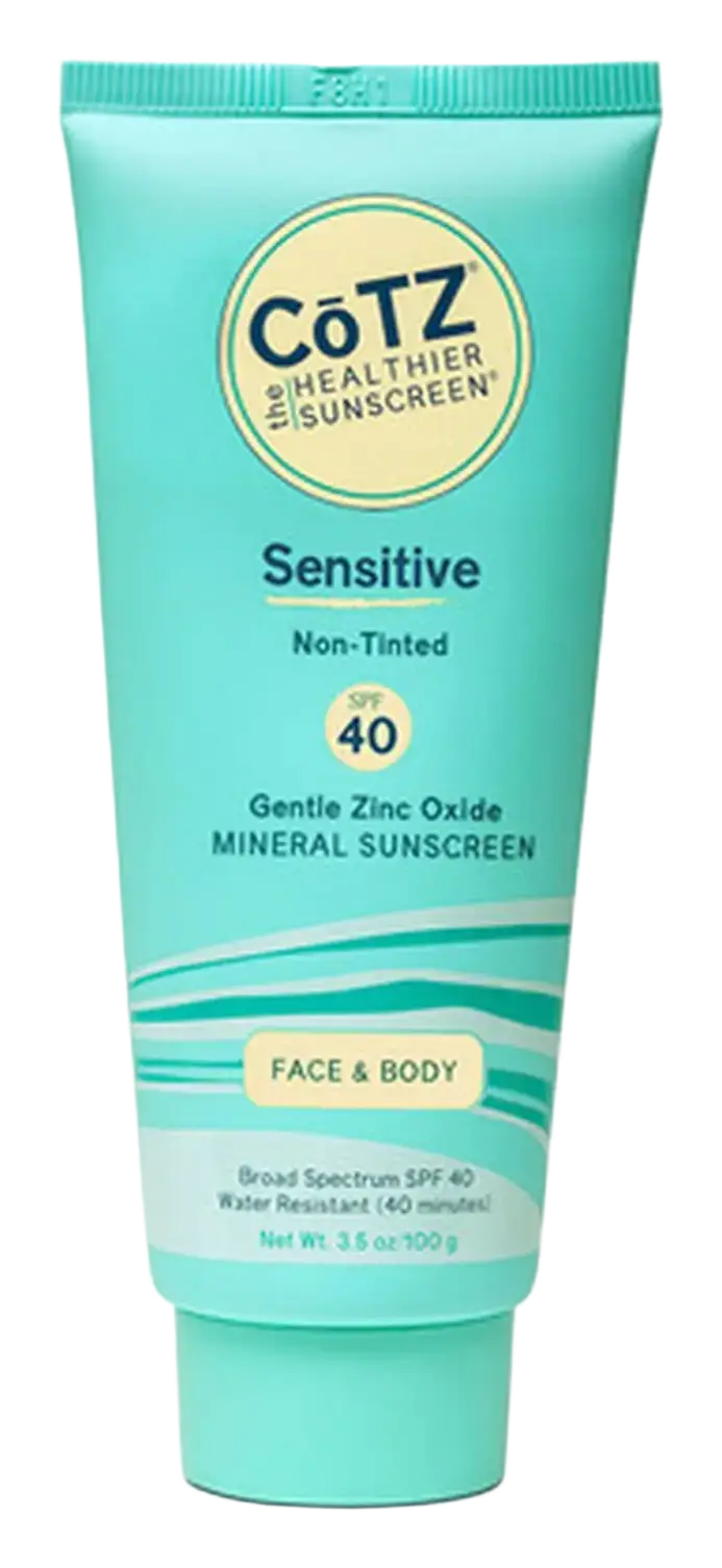 Cotz Skincare Sensitive SPF 40 Non-Tinted