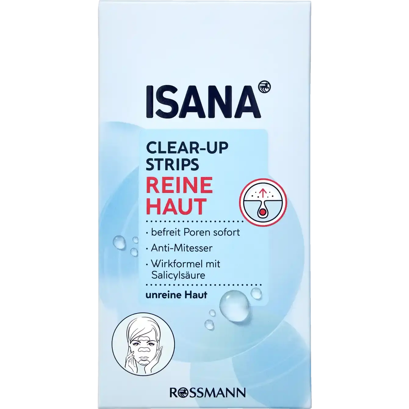 ISANA Clear-Up Strips Reine Haut