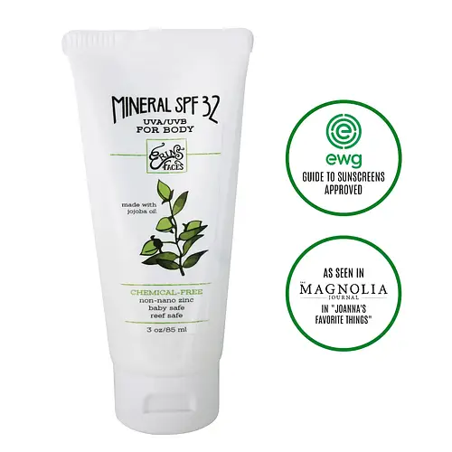 Erin's Faces Mineral SPF 32 for Body