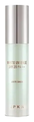 IPKN White UV Base SPF 20 PA++ Sunscreen White Green