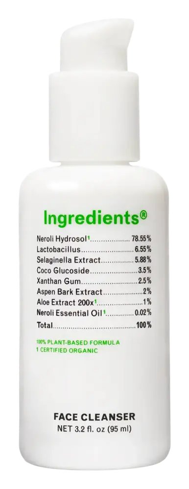 Ingredients Neroli Face Cleanser