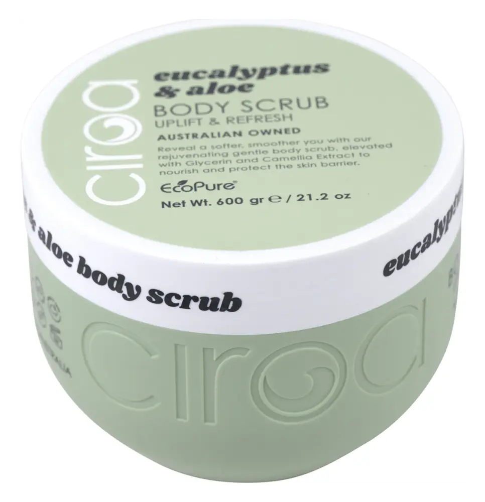 Ciroa Body Scrub Uplifting Eucalyptus & Aloe
